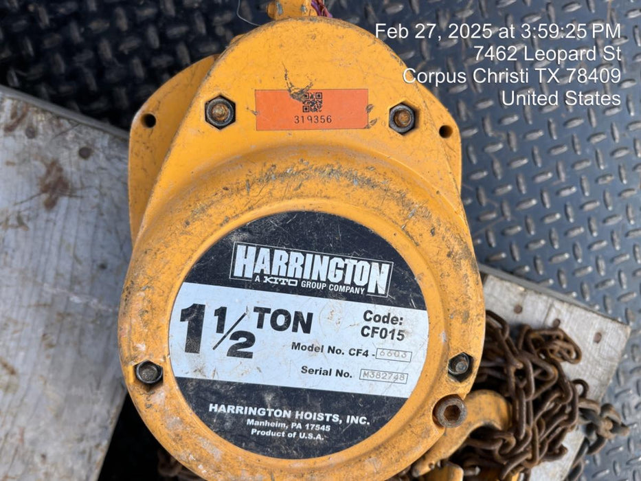 2023 HARRINGTON CF015-20