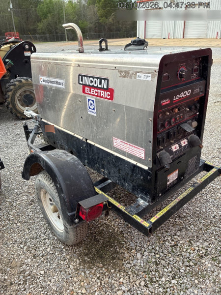 2024 Lincoln Electric LE400 Kubota V1505, Trlr, Cable Rack, Light Kit, ES Decals, T3