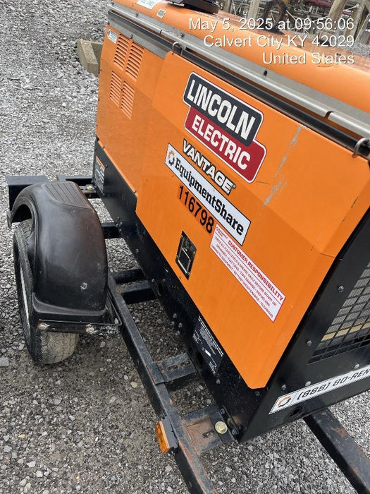 2023 Lincoln Electric LE400 Kubota V1505, Trlr, Cable Rack, Light Kit, ES Decals, T3