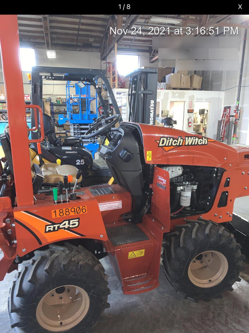 2021 DITCH WITCH RT45A