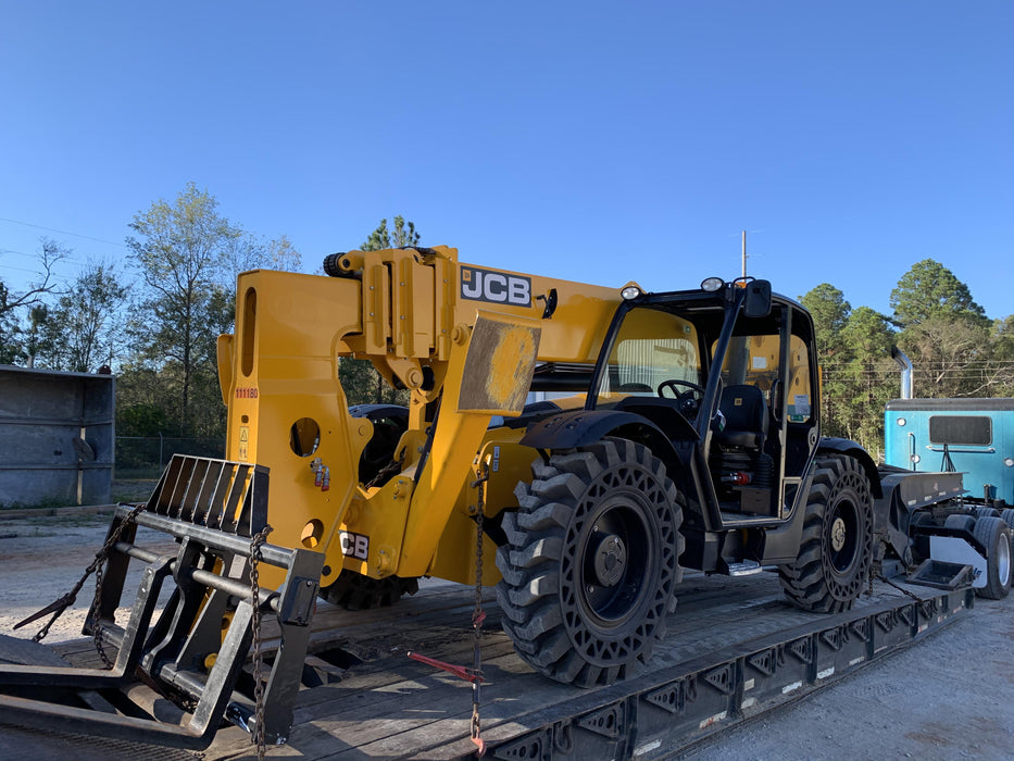 2020 JCB 510-56 Canopy, Solid Tires, Work Lights, Beacon, Aux Hydraulics, Back up Alarm, Lifting Eye, ES Decals