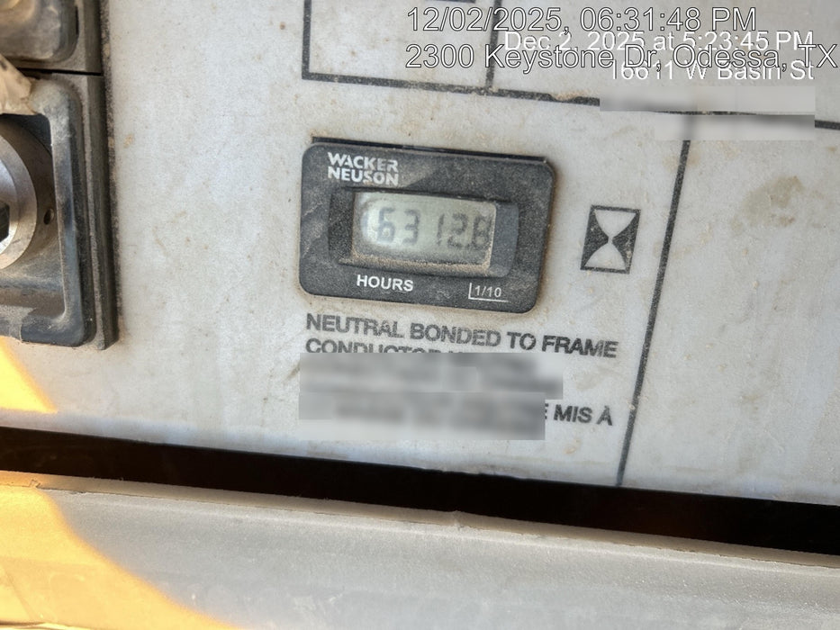 2018 Wacker Neuson LTV6L-MH Wacker Neuson LTV6L Mobile Light Tower w/Fuel Level Sensor Installed