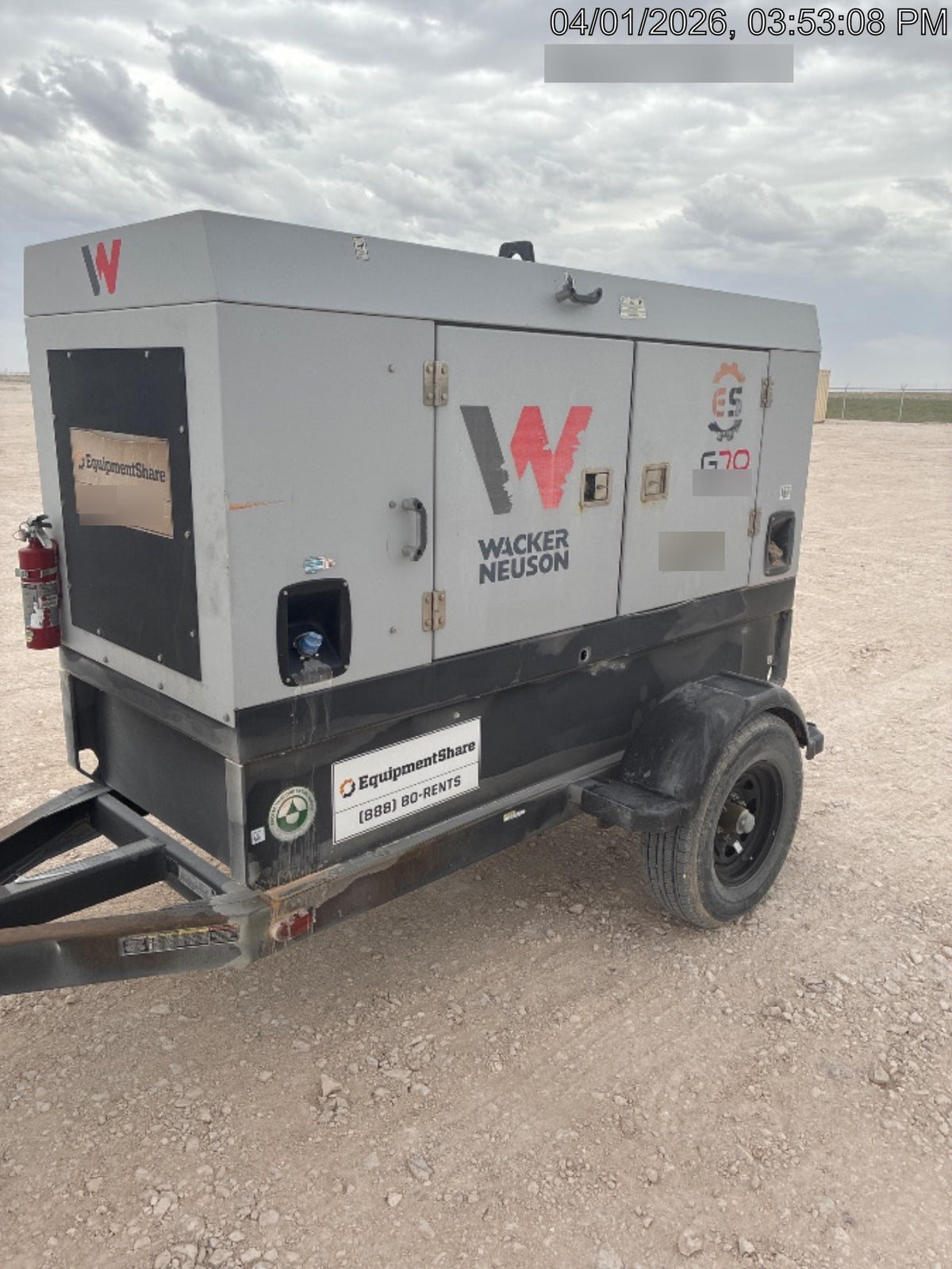 2019 WACKER NEUSON G70