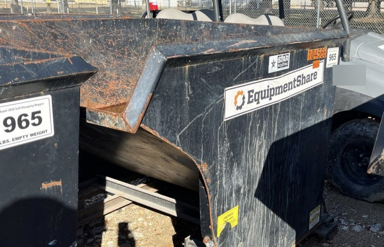 2020 STAR INDUSTRIES M-1820 - Self-Dump Hopper