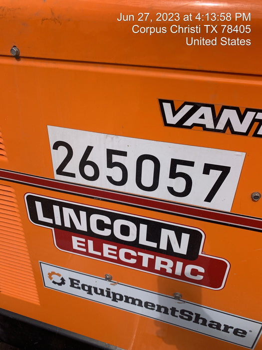2022 Lincoln Electric Vantage 549X Crosslink Technology, Trailer Mounted, ES Decals, T3
