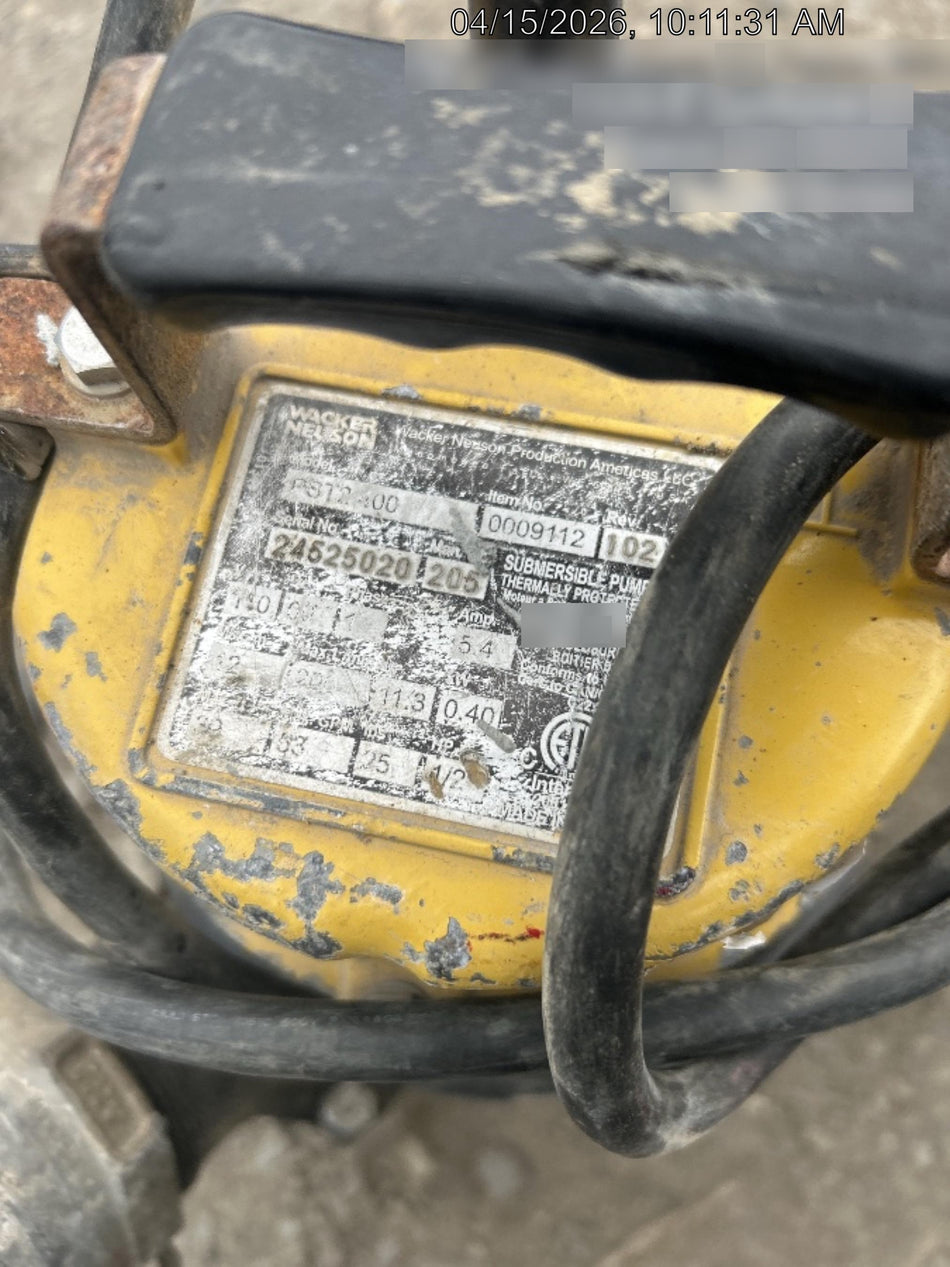 2020 WACKER NEUSON PST2