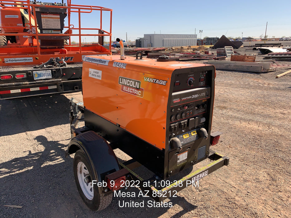 2021 Lincoln Electric Vantage 322 VANTAGE 322 READY-PAK 3