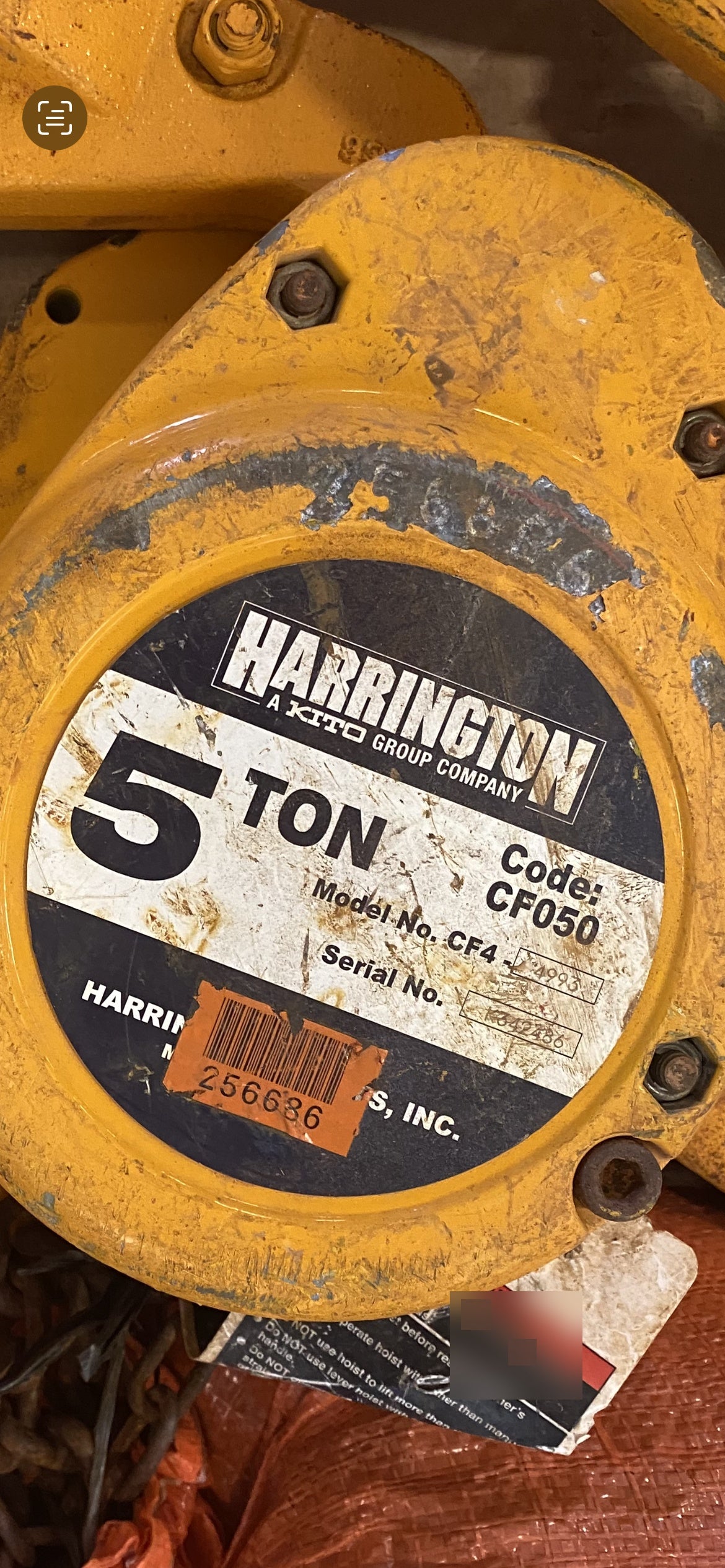 2022 HARRINGTON CF050-30