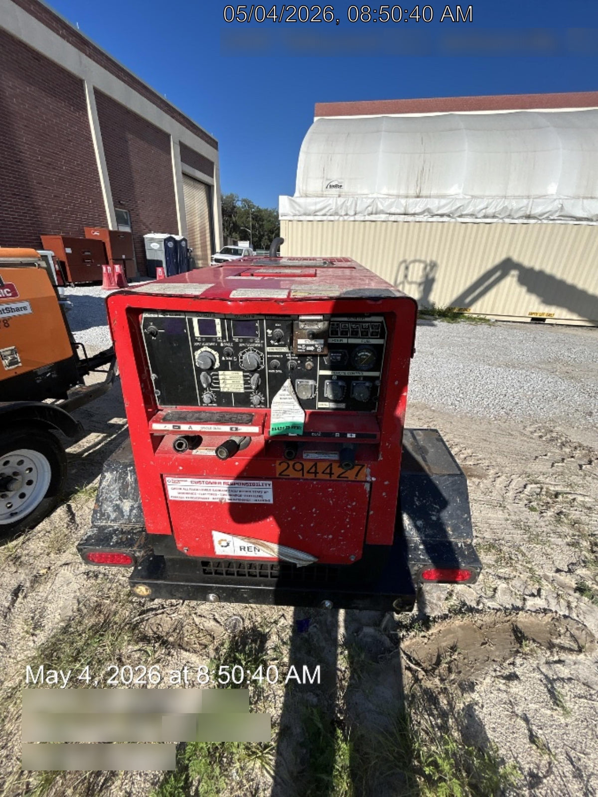 2023 Shindaiwa DGW400MDL Kubota D902 Engine, 23 HP, Dual Op Welder, Wire, Arc, Droop Stick, Tig, and CC Stick Functionality, Simulphase, 3 Phase and 1 Phase Gen Output, Single Axle NB Trlr, Slr Trckl Chrg 12V 12W, Fire Ext