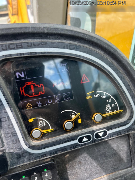 2020 JCB 505-20TC Cab/Heat/Air, Solid Tires, Work Lights, Beacon, Aux Hydraulics, Back up Alarm, ES Decals