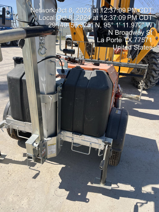 2024 Wanco WLTT-4MM4K Diesel, Deep Sea Controller, Shore Power Plug, Auto Start, (4) 350W LED Floodlights, 4kW Generator, 60 Gal Fuel Tank, 2" Ball, T3