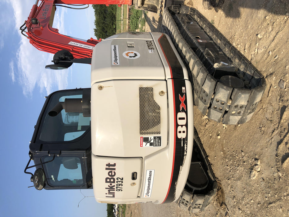 2020 Link-Belt 80X3EX EXC, 7'2" ARM, 17.7" RT, MFH(PJ)