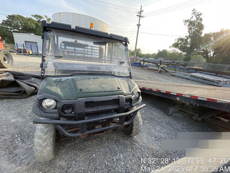 Kawasaki Mule PRO-DXT Standard Options, Backup Alarm, Beacon, Plastic Hard Top, Poly Windshield, Horn Kit