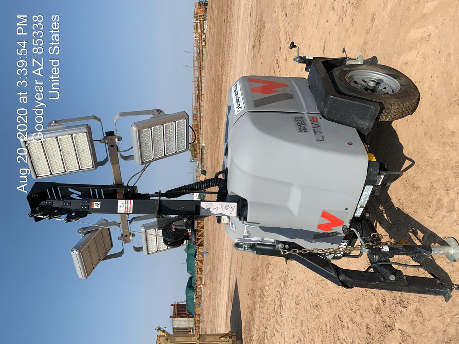 2019 Wacker Neuson LTV6K-LED Standard LED Towable Light Tower w/None