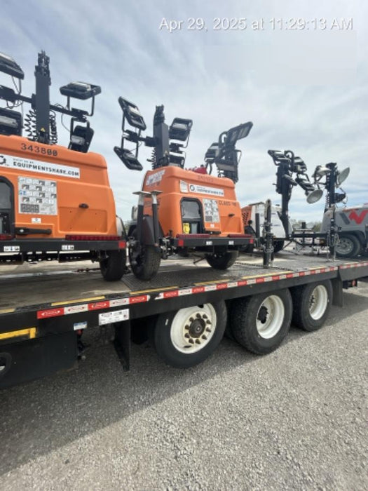 2024 Generac MLT2 Diesel, Flex Switch 120V Input, Powerzone Controller, 
(4) 320W LED Lights, 4kW Generator, 39.9 Gal Fuel Tank, 2" Ball, T3