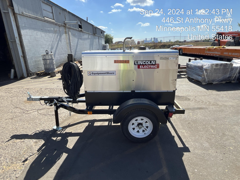 2024 Lincoln Electric LE400 Kubota V1505, Trlr, Cable Rack, Light Kit, ES Decals, T3