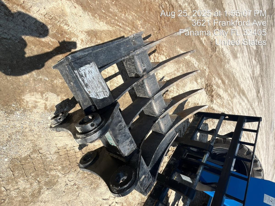 2024 FLECO FL16882 - 48" Excavator Root Rake