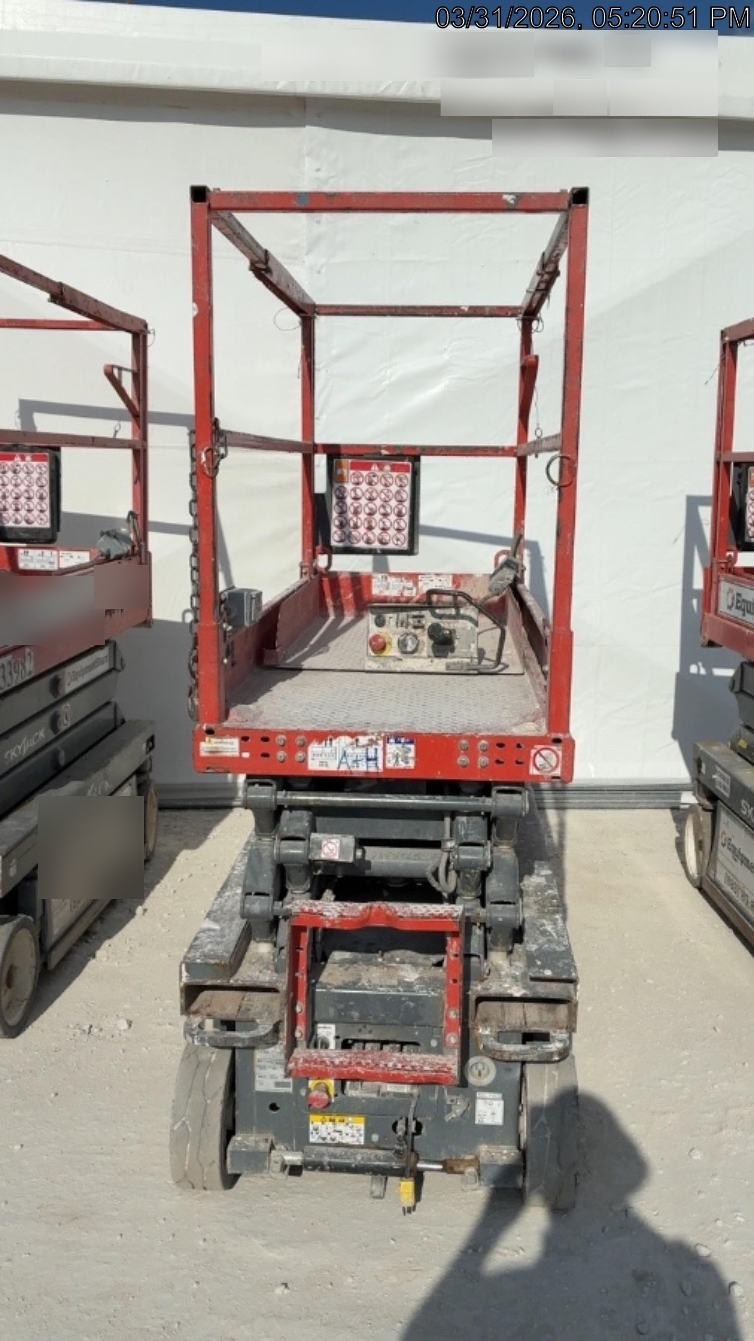 2019 Skyjack SJIII-3219 Standard Options, Trojan Batteries