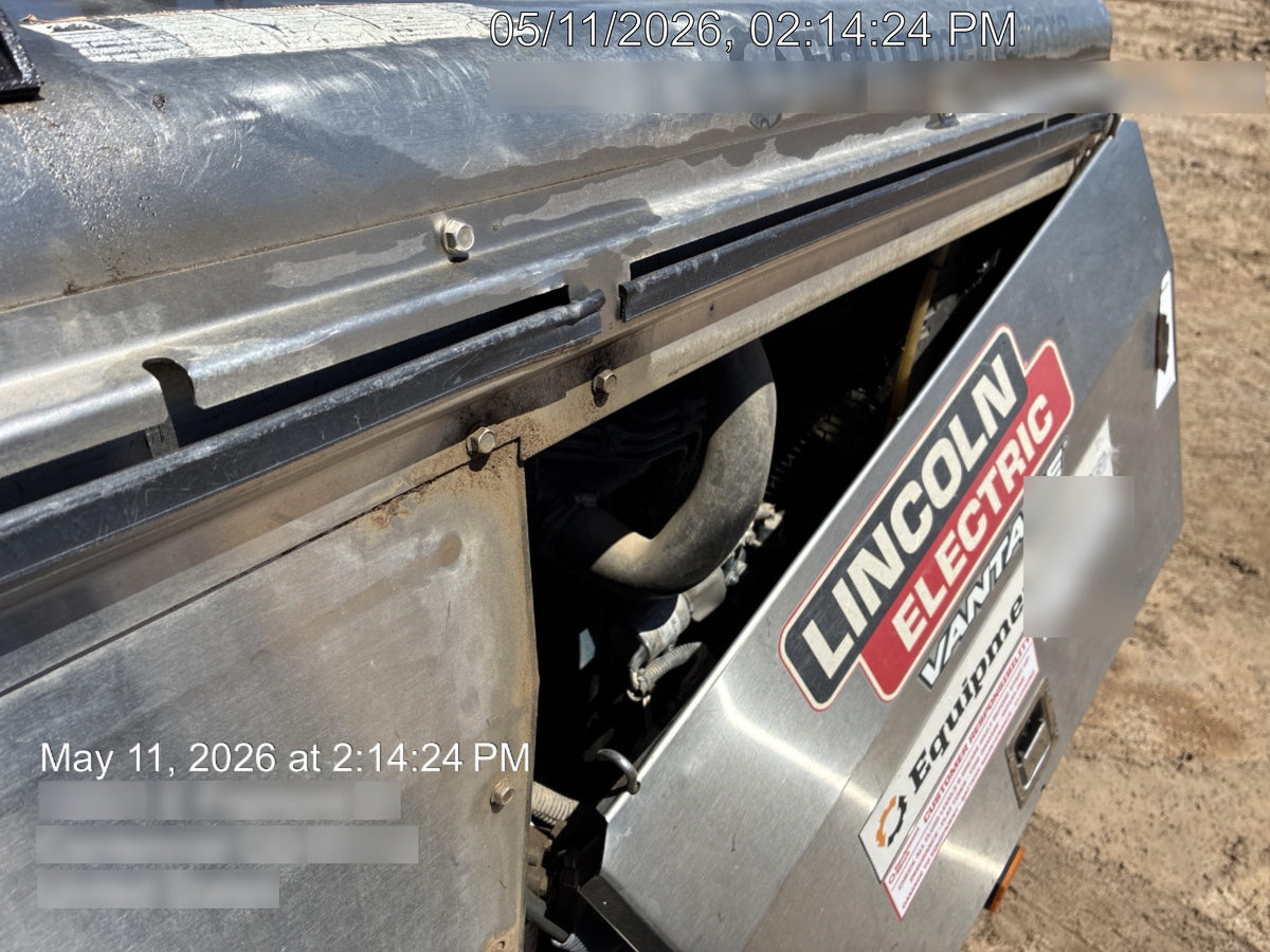 2020 Lincoln Electric Vantage 322 Welder Ready-Pak 3, Two wheel trailer, Fender and Light kit, Cable Rack