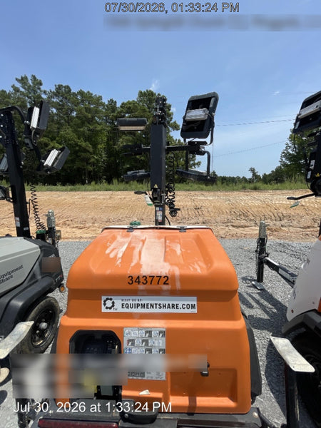 2023 Generac MLT2 Diesel, Flex Switch 120V Input, Powerzone Controller, (4) 320W LED Lights, 4kW Generator, 39.9 Gal Fuel Tank, 2" Ball, T3