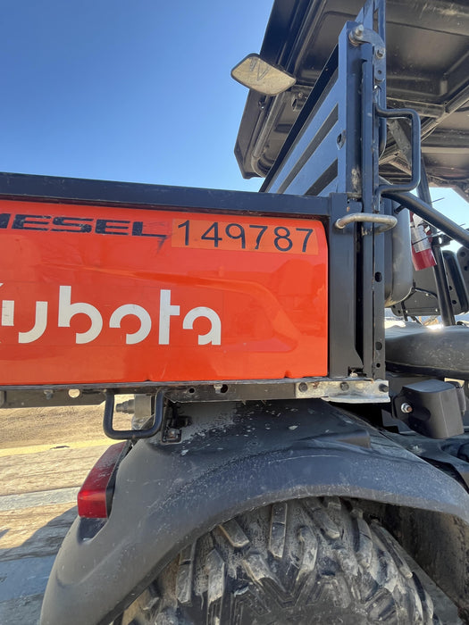 2022 Kubota RTV-X1140W-H Plastic Canopy, Windshield Acrylic Clear, LED Strobe Light, Wire Harness Kit, Back up Alarm