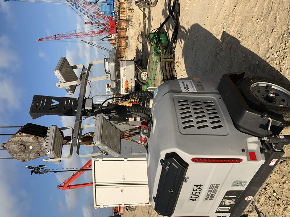 2019 Wacker Neuson LTV6K-LED LTV6K Light Tower, LED 300W, Telematics EQ SH Kubota