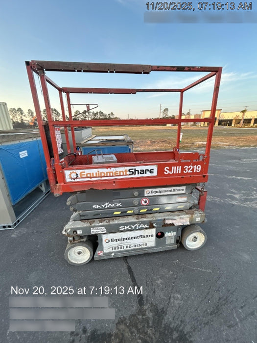 2019 Skyjack SJIII-3219 Skyjack SJIII3219 Standard w/Trojan Batteries