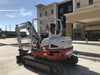 2019 Takeuchi TB260 Canopy, Standard Blade, Auxiliary hydraulics w/Manual QC, Hydraulic thumb, 12" ,18", 24" Bucket