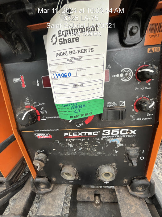 2021 LINCOLN ELECTRIC FLEXTEC 350X