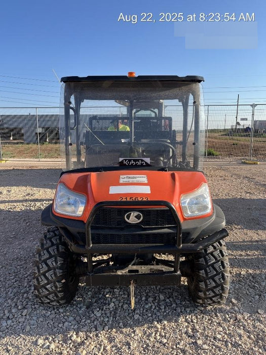 2022 Kubota RTV-X1140W-H Plastic Canopy, Windshield Acrylic Clear, LED Strobe Light, Wire Harness Kit, Back up Alarm
