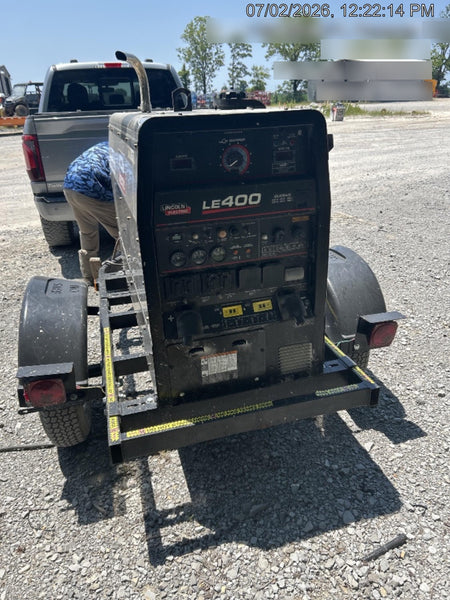2024 Lincoln Electric LE400 Kubota V1505, Trlr, Cable Rack, Light Kit, ES Decals, T3