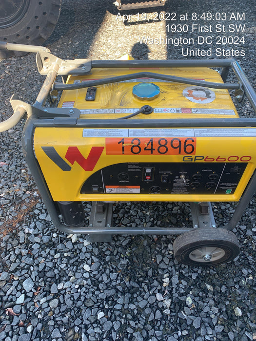 2021 WACKER NEUSON GP6600A