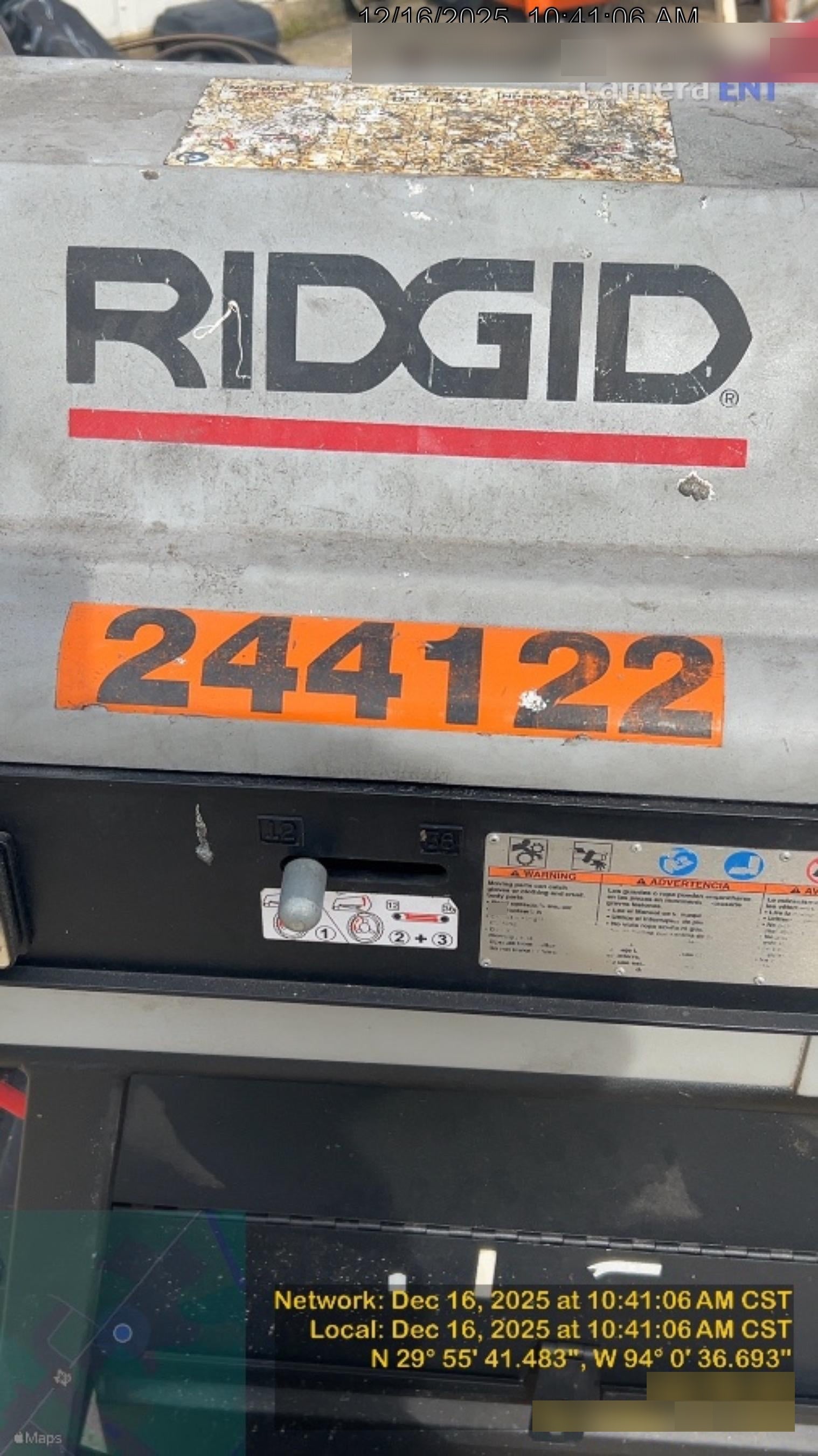 2022 RIDGID 1224