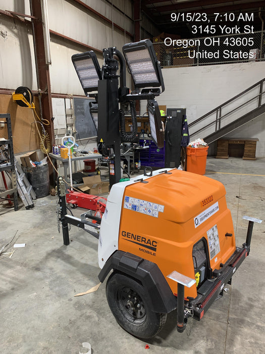 2023 Generac MLT2 Diesel, Flex Switch 120V Input, Powerzone Controller, (4) 320W LED Lights, 4kW Generator, 39.9 Gal Fuel Tank, 2" Ball, T3