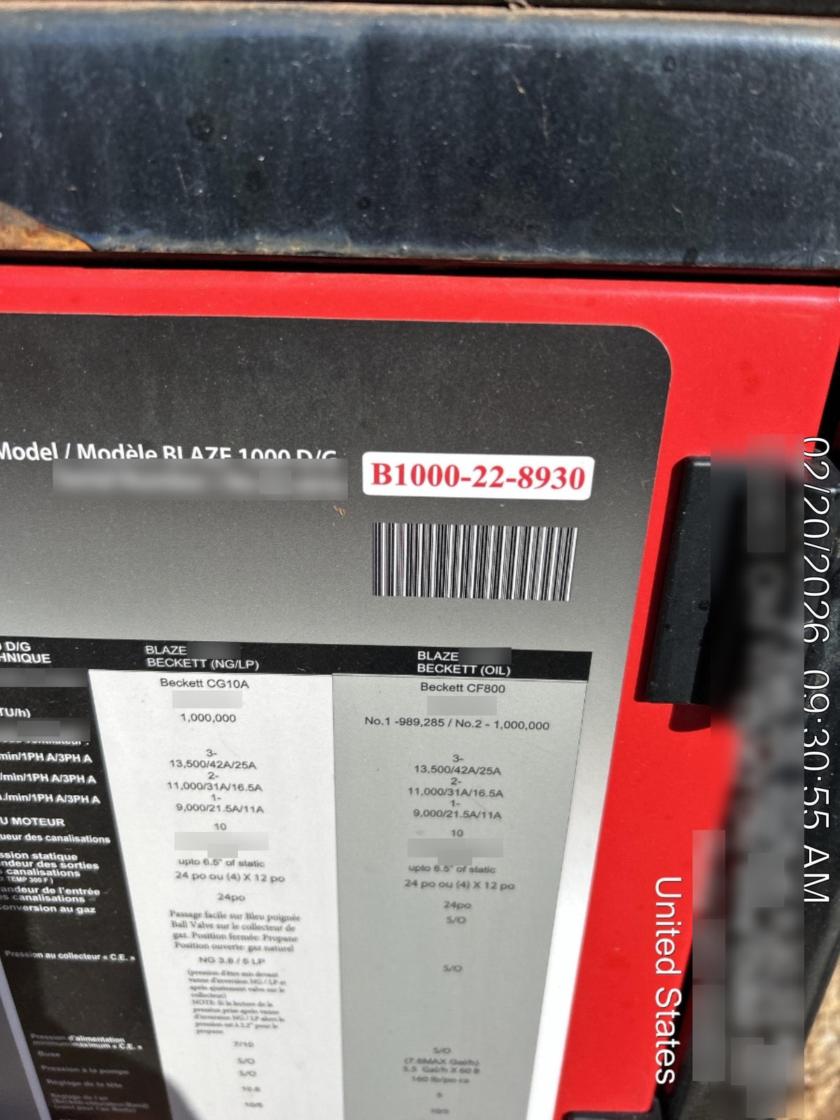 2022 CAMPO EB1000G-RE3