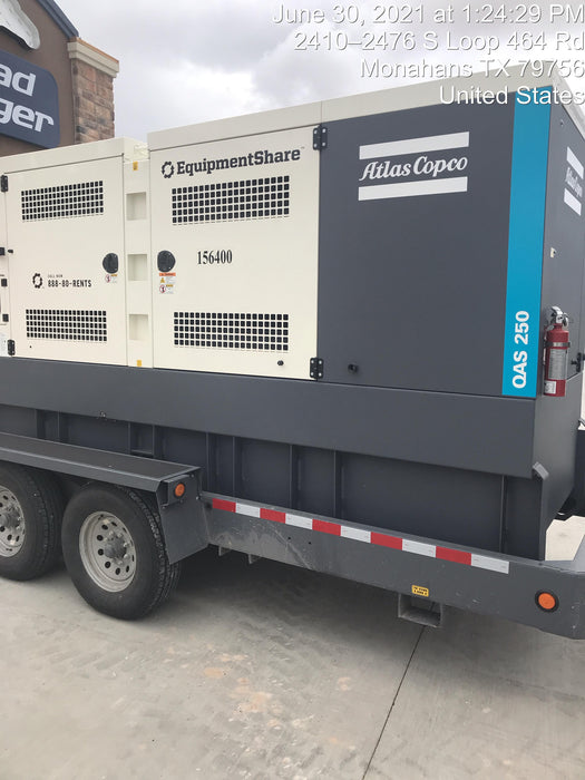 2021 ATLAS COPCO QAS250