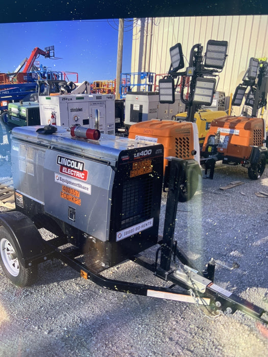 2024 Lincoln Electric LE400 Kubota V1505, Trlr, Cable Rack, Light Kit, ES Decals, T3