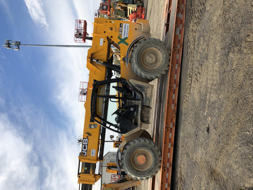 2019 JCB 512-56 Canopy, 109 HP, Solid Tires, STD Worklight, Beacon, Aux Hydraulics, Lifting Eye, Back up Alarm 66" Carriage/60" Forks