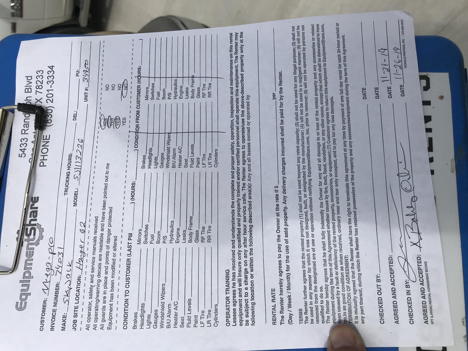 2019 Skyjack SJIII-3226 Standard w/Trojan Batteries