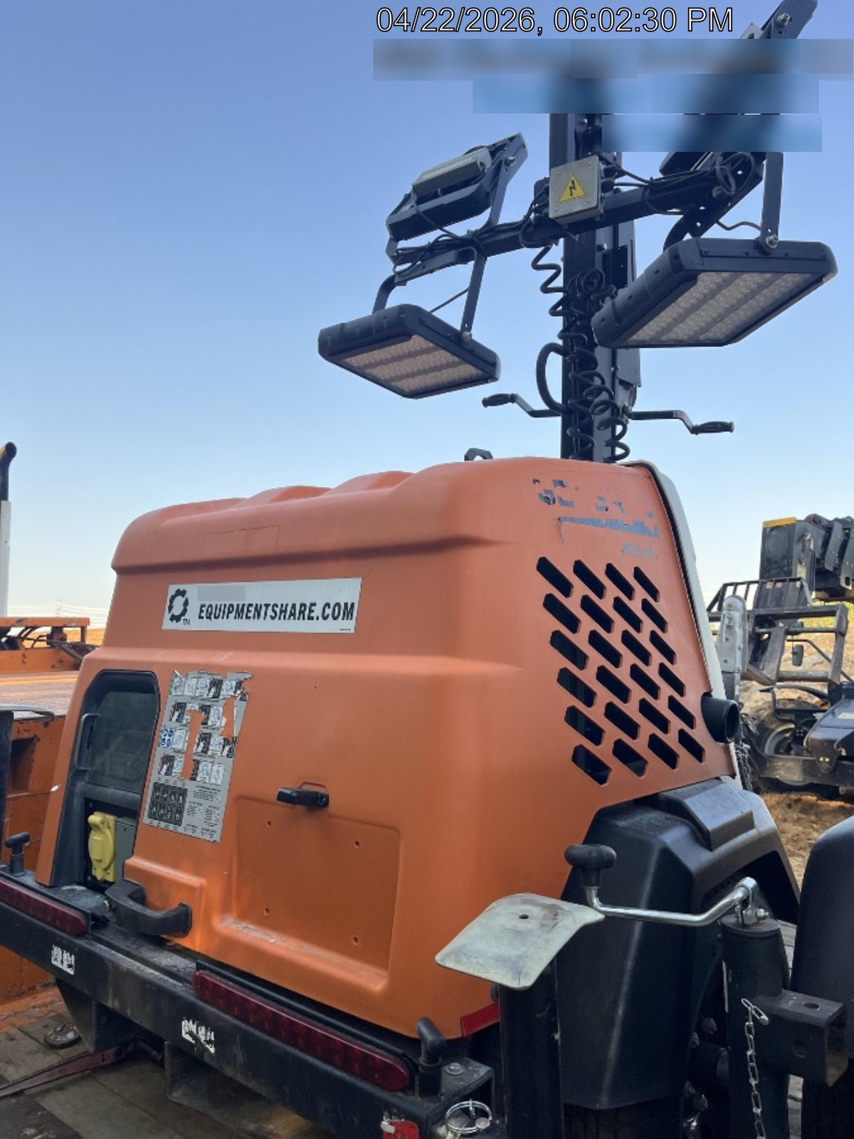2023 Generac MLT2 Diesel, Flex Switch 120V Input, Powerzone Controller, (4) 320W LED Lights, 4kW Generator, 39.9 Gal Fuel Tank, 2" Ball, T3