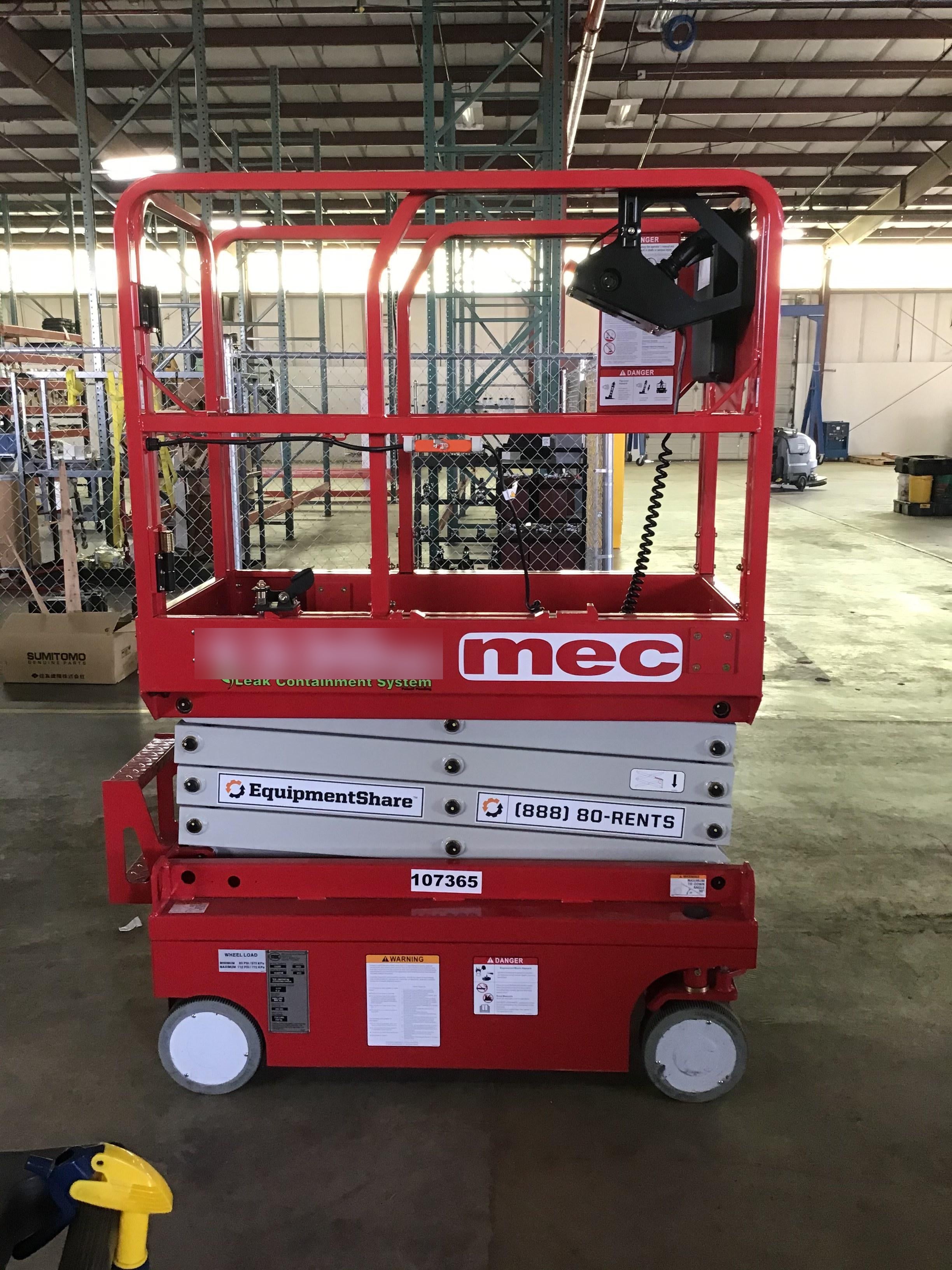 2020 MEC 1330SE Solid NM Tires, Steel Swing out Doors, LCS, Beacon, 900W Inverter