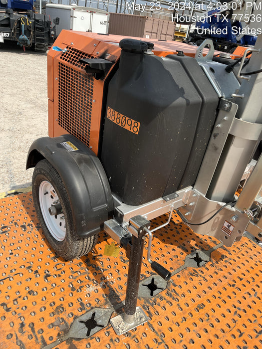 2024 Wanco WLTT-4MM4K Diesel, Deep Sea Controller, Shore Power Plug, Auto Start, (4) 350W LED Floodlights, 4kW Generator, 60 Gal Fuel Tank, 2" Ball, T3