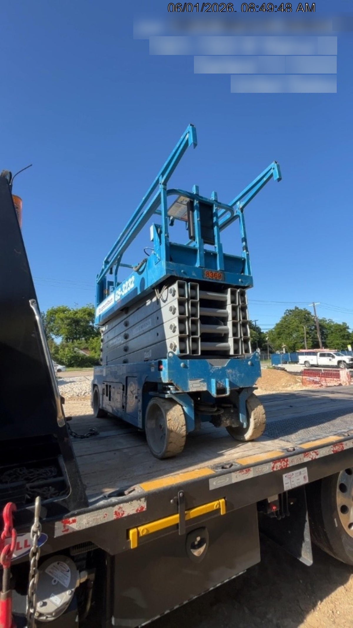 2018 Genie GS-3232 Genie GS3232 Lift w/Folding Rails and Swing Gate