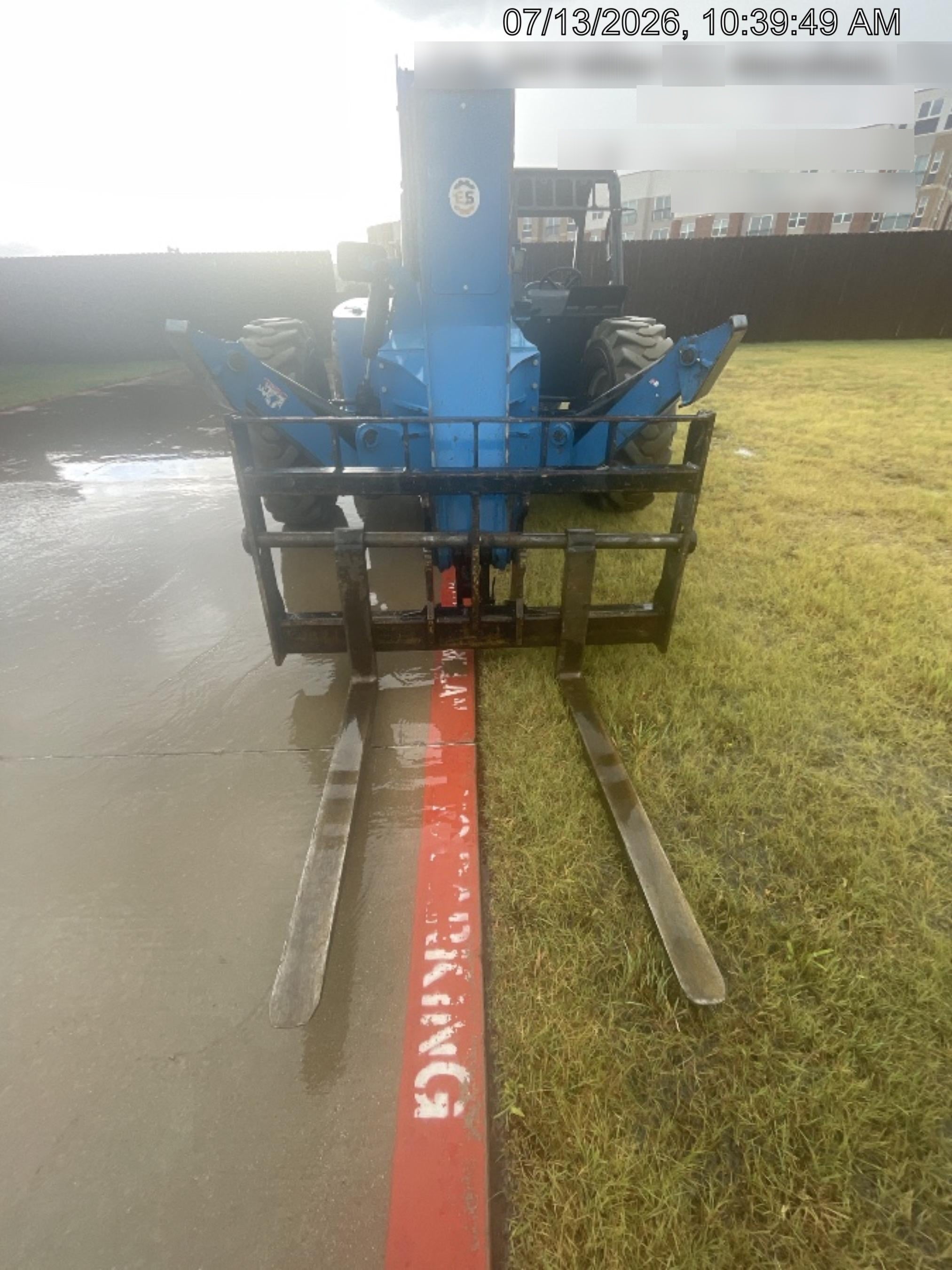 2017 Genie GTH-1056 Genie GTH1056, Solid Tires, 60" carriage, Light Kit, Open ROPS