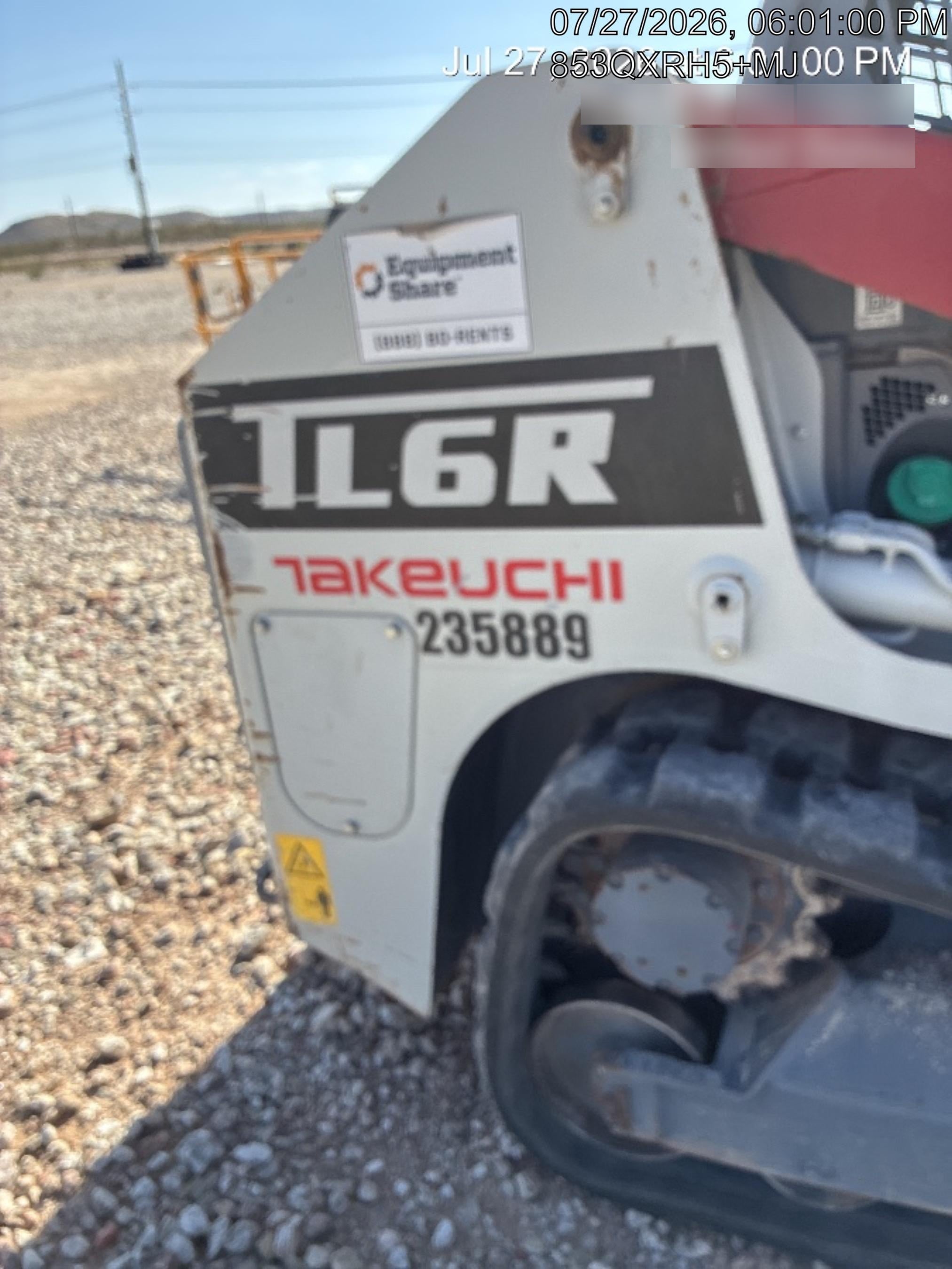 2022 TAKEUCHI TL6R