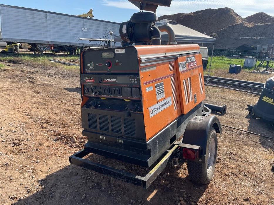 2021 Lincoln Electric Vantage 549X Ready Pak 3, ORANGE (includes trailer, cable rack, fender light kit)