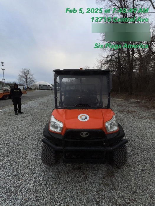 Kubota RTV-X1140W-H Plastic Canopy, Windshield Acrylic Clear, LED Strobe Light, Wire Harness Kit, Back up Alarm