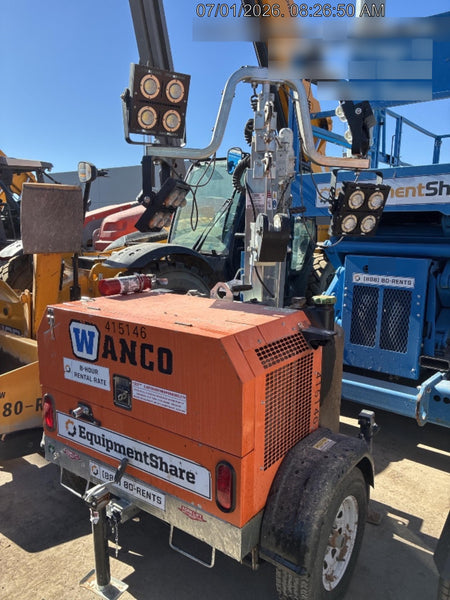 2024 Wanco WLTT-4MM4K Diesel, Deep Sea Controller, Shore Power Plug, Auto Start, (4) 350W LED Floodlights, 4kW Generator, 60 Gal Fuel Tank, 2" Ball, T3