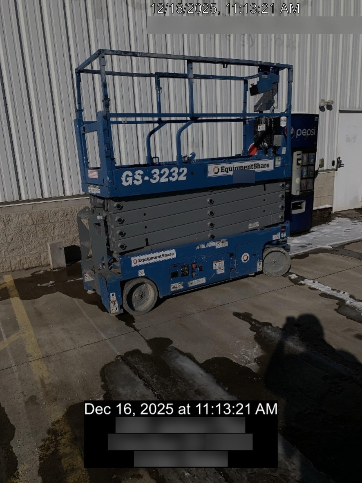 2019 Genie GS-3232 Standard Options