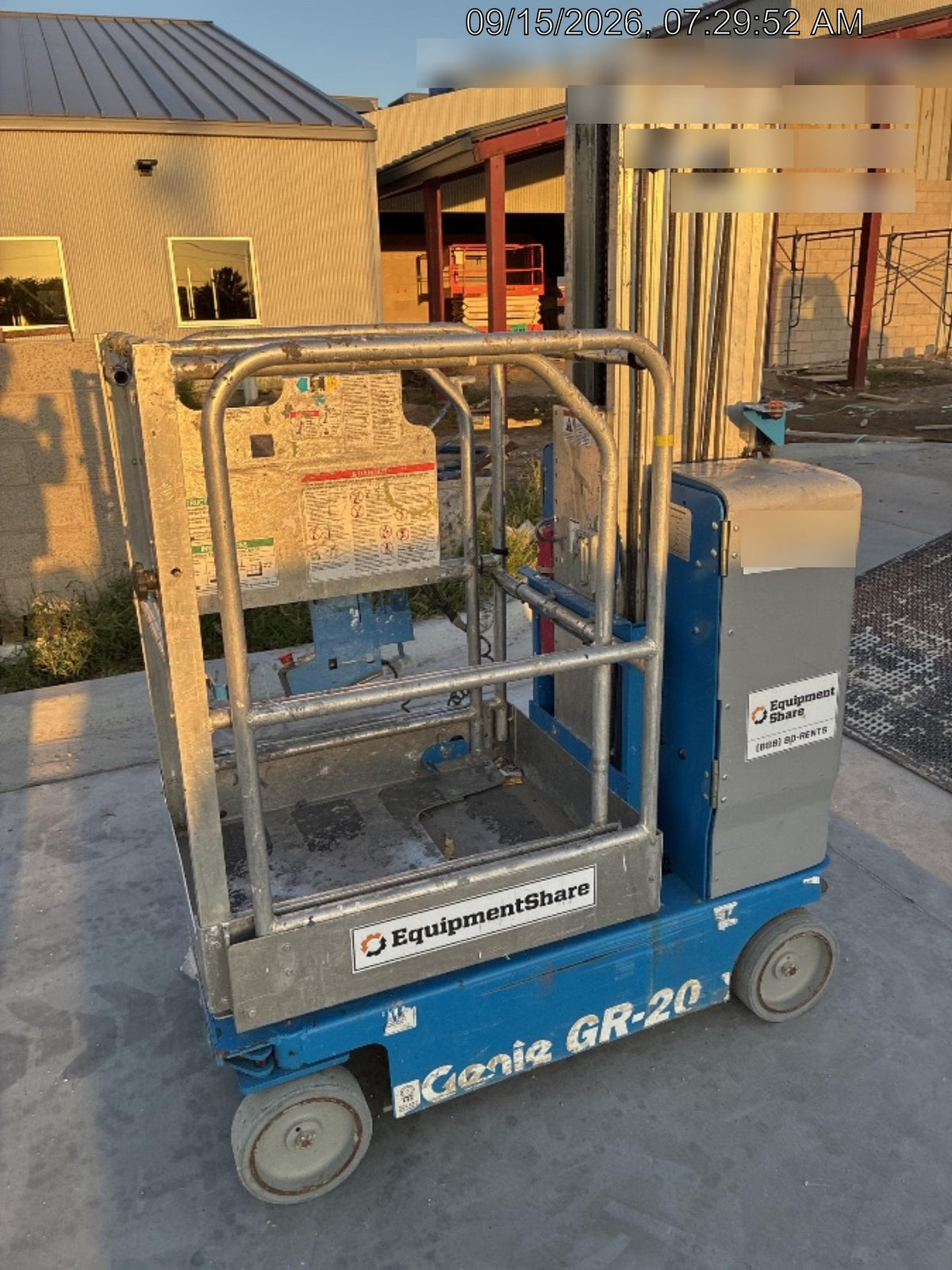 2020 GENIE GR-20